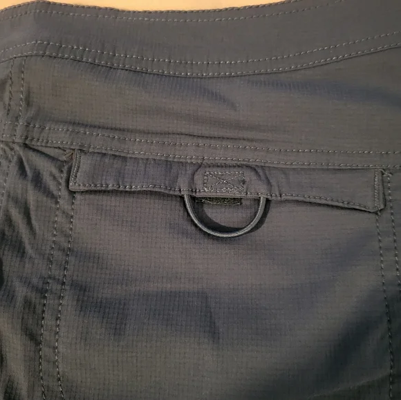 Le Verde Blue Mini Skort with Zip Pockets..Super Cute - Picture 10 of 14